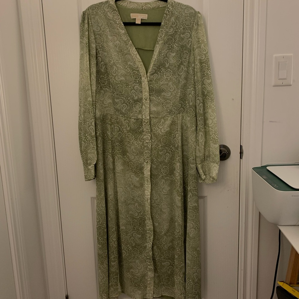 Michael Kors Maxi Dress, Long Sleeve